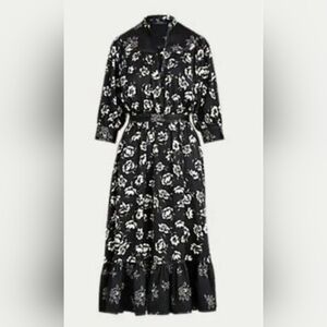 Polo Ralph Lauren Satin dress in rose print